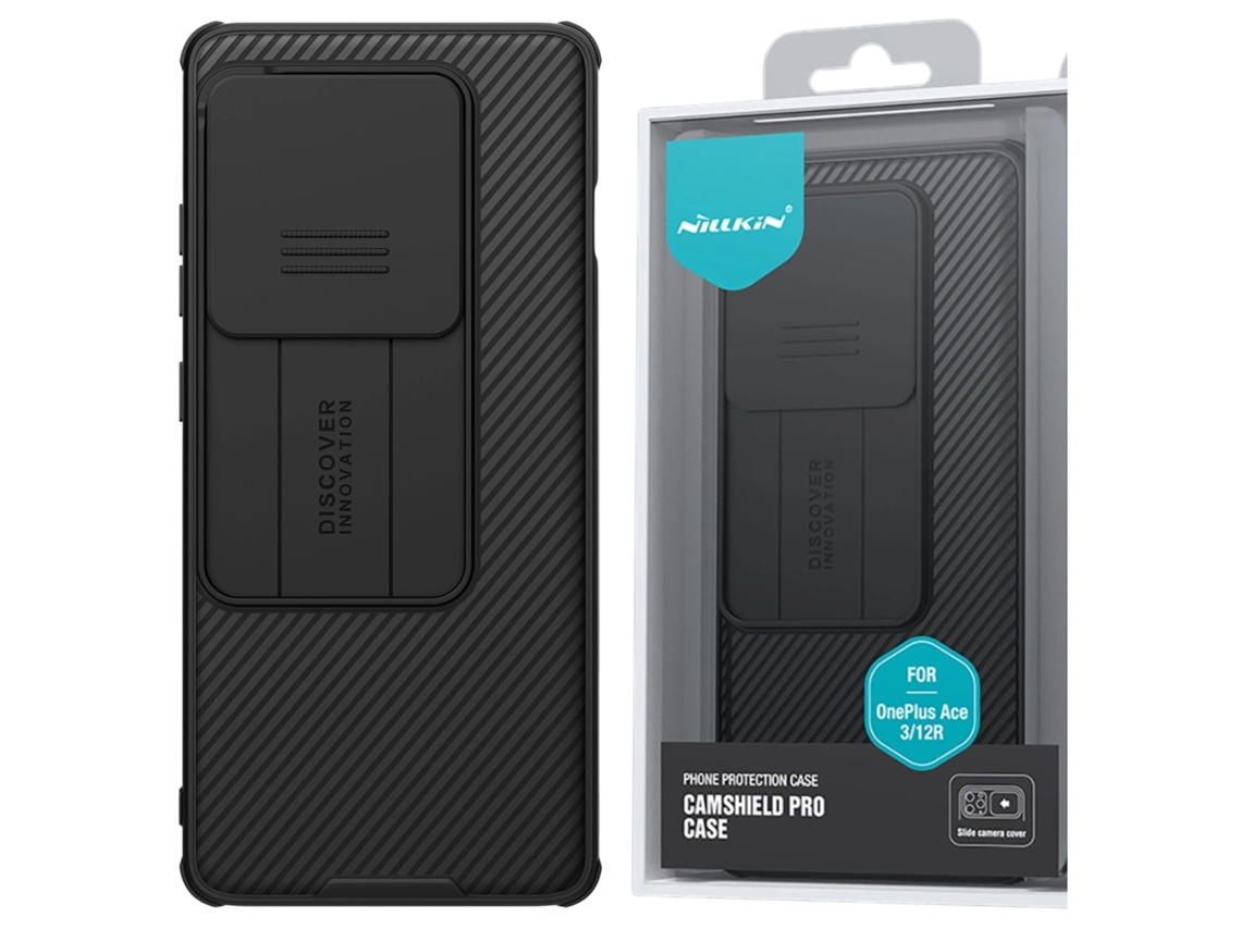 Capa Nillkin Camshield Pro Para Oneplus Ace 3 12r Com Proteção Reforçada Para Celular