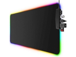 Mousepad Gamer Rgb Xxl Grande Com 4 Portas Usb E 14 Modos De Iluminação Olysi Shop