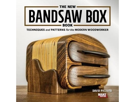 Livro the new bandsaw box book de david picciuto (inglês)