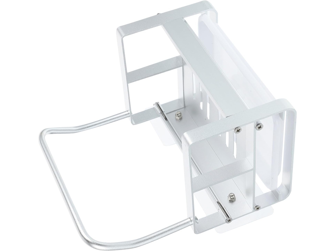 Suporte Para Artigos De Higiene Pessoal Amosfun Pia Banheiro, Em Aço Inoxidável, Prateado, À Prova D Água E Estável