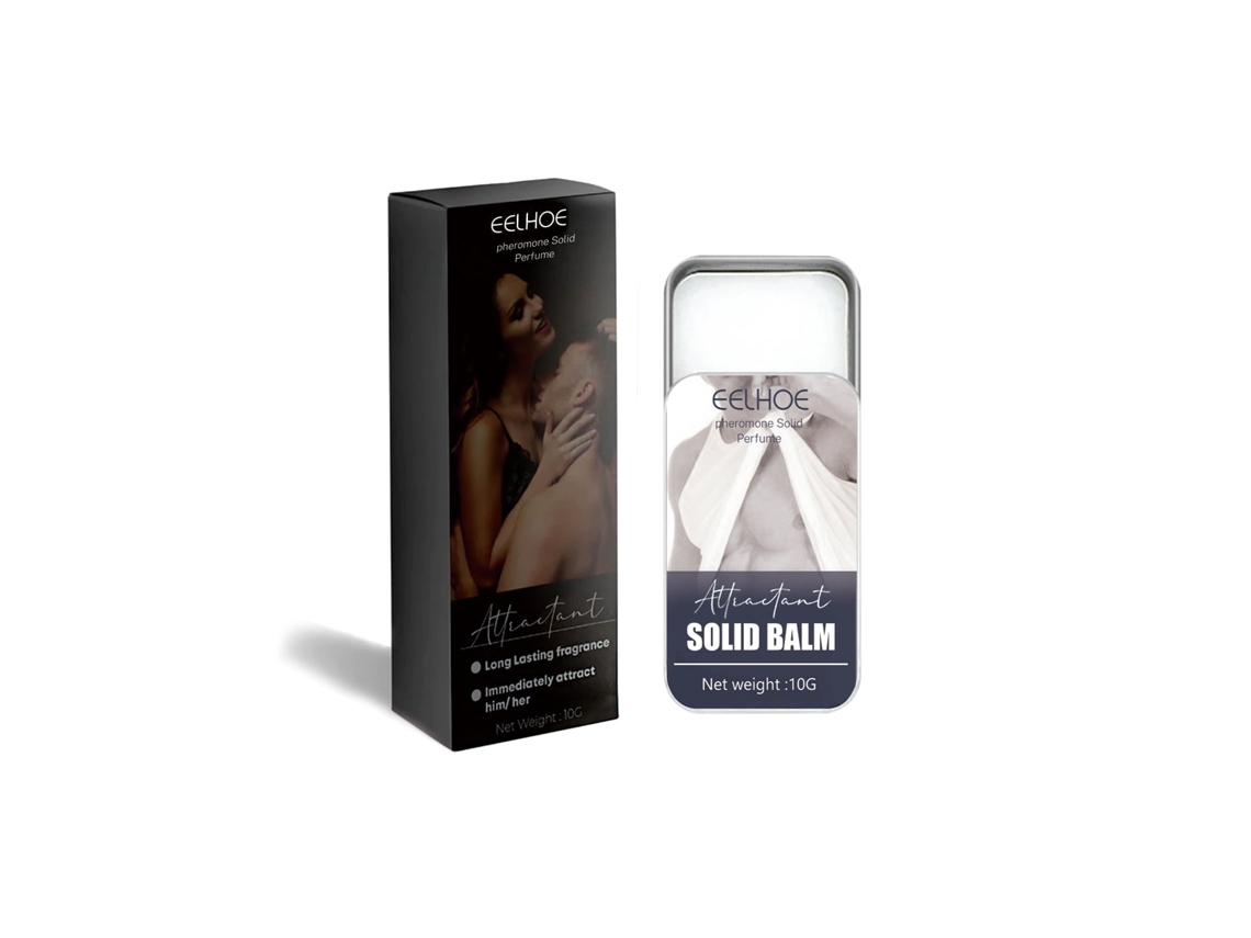 Perfume Sólido Eelhoe Pela LAXISCREED com Aroma Elegante e Fácil de Transportar