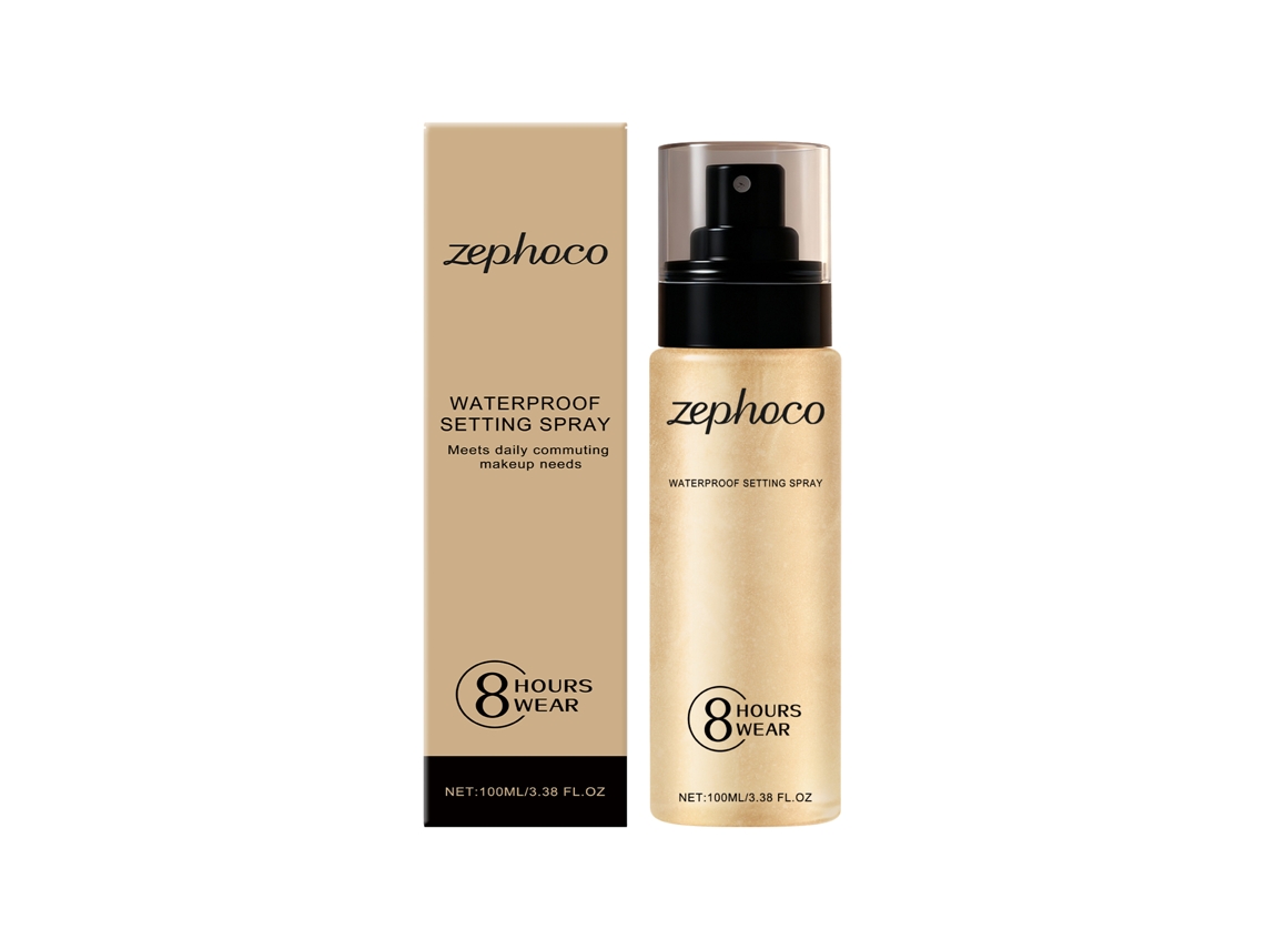 Fixador Zephoco Translúcido Mate com LAXISCREED para Proteção e Longa Duração da Maquilhagem