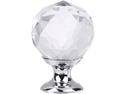 Puxadores Toyvian Modernos Em Formato De Bola Cristal, Design Simples E Elegante, Conjunto De 10-puxadores Decorativos
