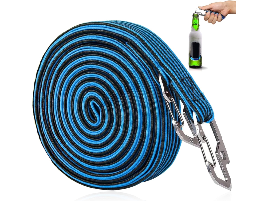 Cordas Elásticas Com Ganchos, Elástica, Para Bicicletas