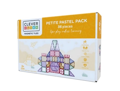 Conjunto Petite Pastel 36 Peças CLEVER CLIX