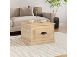 Vidaxl Mesa De Centro 50x50x35 Cm Derivados De Madeira Carvalho Sonoma