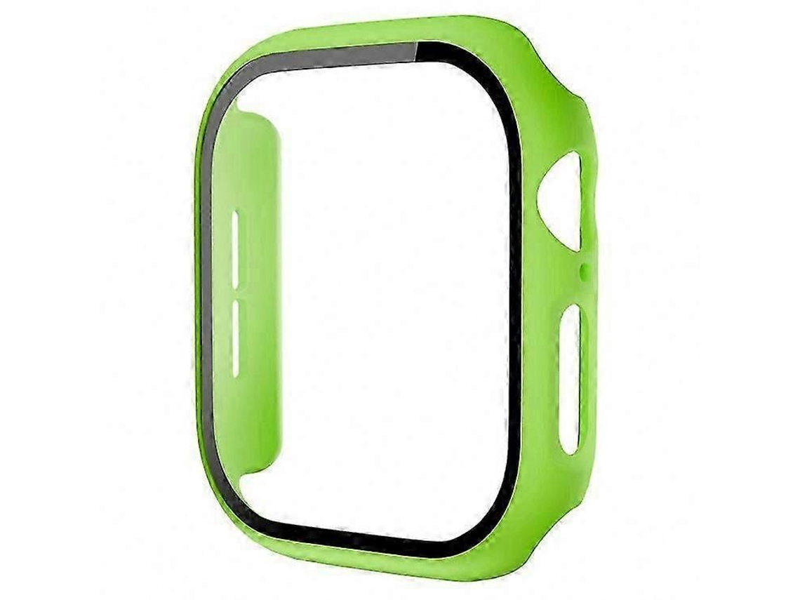 Capa Protetora Resistente Em Policarbonato Com Vidro Temperado Para Smartwatch De 42 Mm.