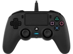 Comando PS4 BIG BEN Nacon Compact Com Fios (Preto)
