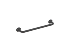 Puxador para Mobiliário em Zamac Distância Entre Eixos de 160 Mm Verniz Preto Mate Conjunto de 6mm HARDWAREXCHANGE