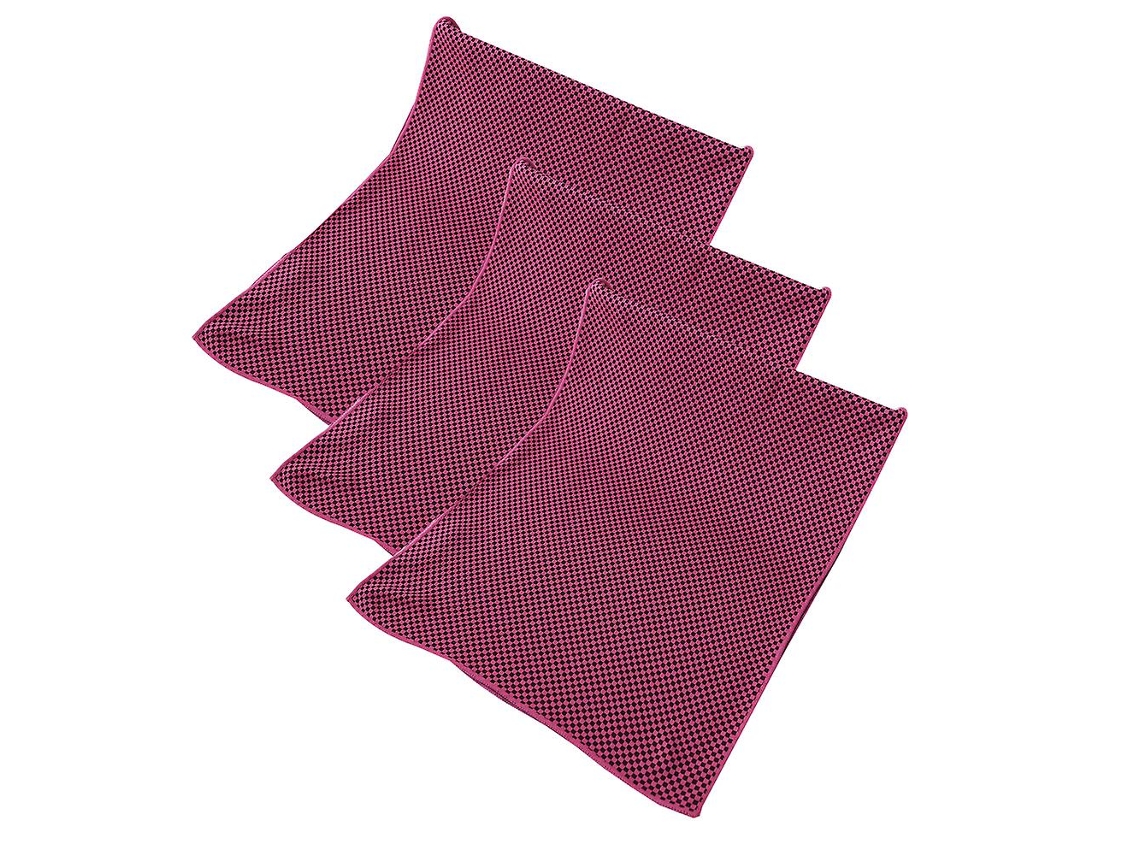 Pacote Com 3 Toalhas Refrescantes Toalha De Microfibra Leve Para Academia, Treino, Esportes E Suor Toalha De Secagem Rápida Slowmoose