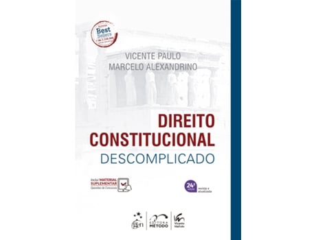 Livro Direito Constitucional Descomplicado - 24 Edição 2025 De Vicente Paulo (português Do Brasil)