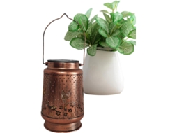 Lanterne Solaire Colibri Lanterne De Jardin Suspendable,lampe Étanche Design Creux Pour Allée Porc Gokoco