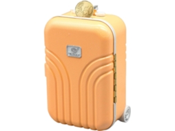 Unidade Mini Bolsa De Viagem Em Formato De Porquinho, Bolsa De Viagem Simulada Para Mesa Aquaforge (laranja)