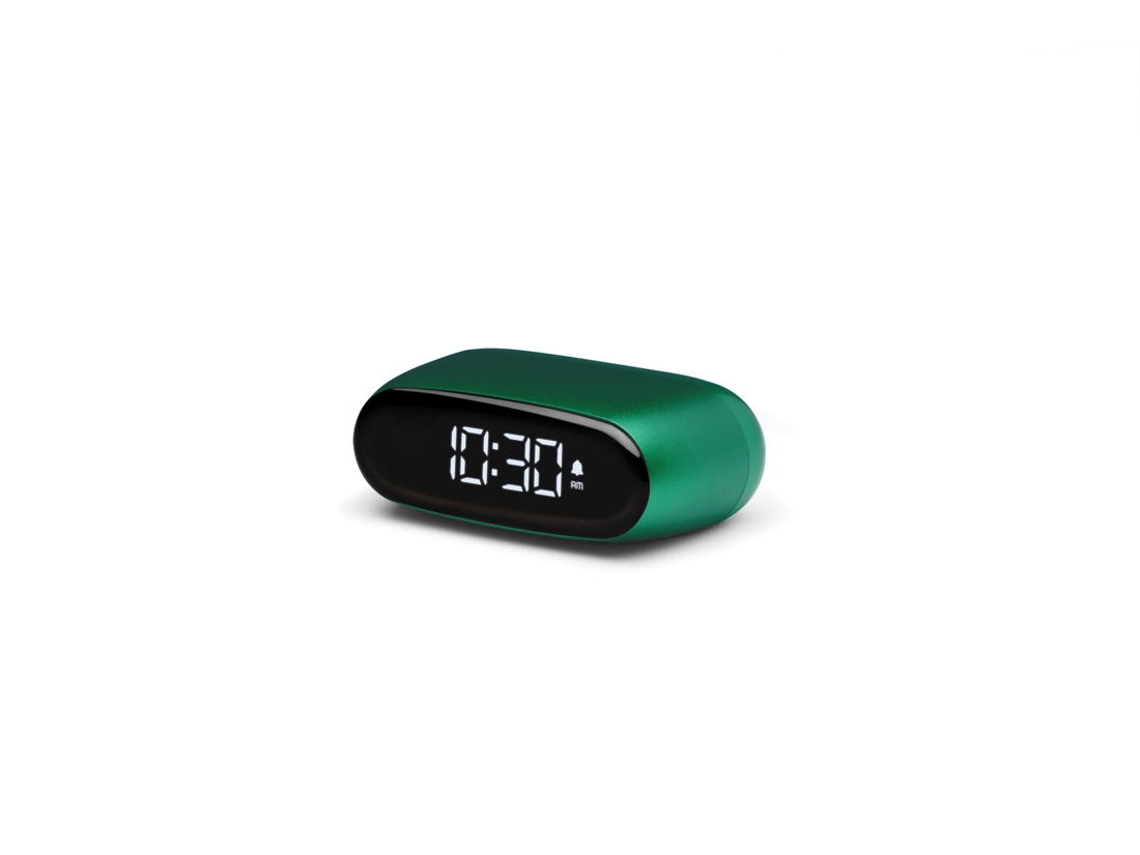 Despertador LEXON Minut (Verde Escuro)