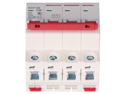 Laxiscreed Disjuntor Miniturizado 4p Para Circuitos De 400v Com Proteção Contra Sobrecarga E Curto-circuito