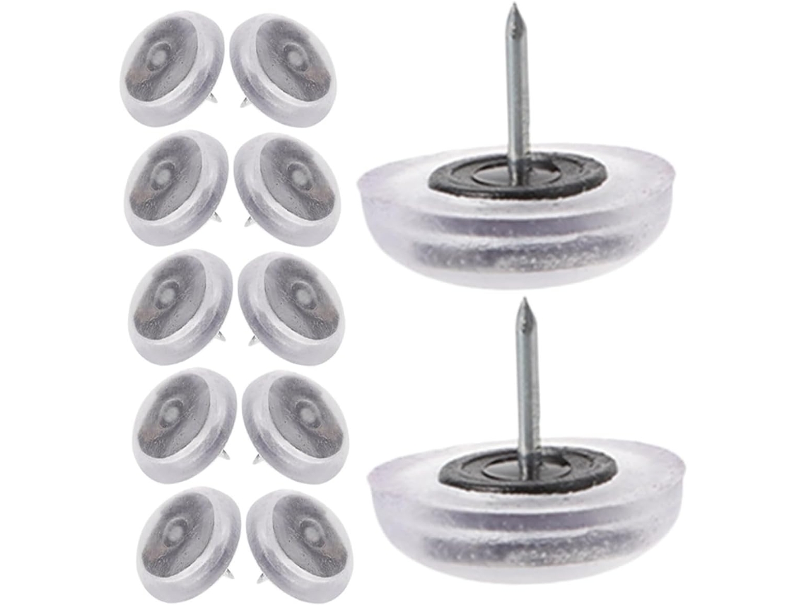 Homoyoyo Almofadas Antiderrapantes Para Mesas E Cadeiras Pregos De Silicone Pés, 24 Peças, Fácil Instalação, Móveis