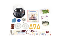 Kit Casa de Boneca com Luz Led e Roda Gigante