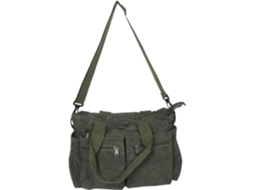 Bolsa Feminina Canelada Com Alça De Ombro Ajustável, Grande Capacidade, Verde, Ideal Para O Trabalho E Compras Do Dia A Dia.