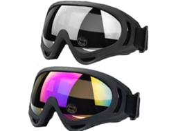 Óculos De Esqui, Óculos De Motociclismo Para Snowmobile, Lentes Antipoeira, Proteção Uv, Óculos De Motociclismo Para Crianças, Men Aquaforge