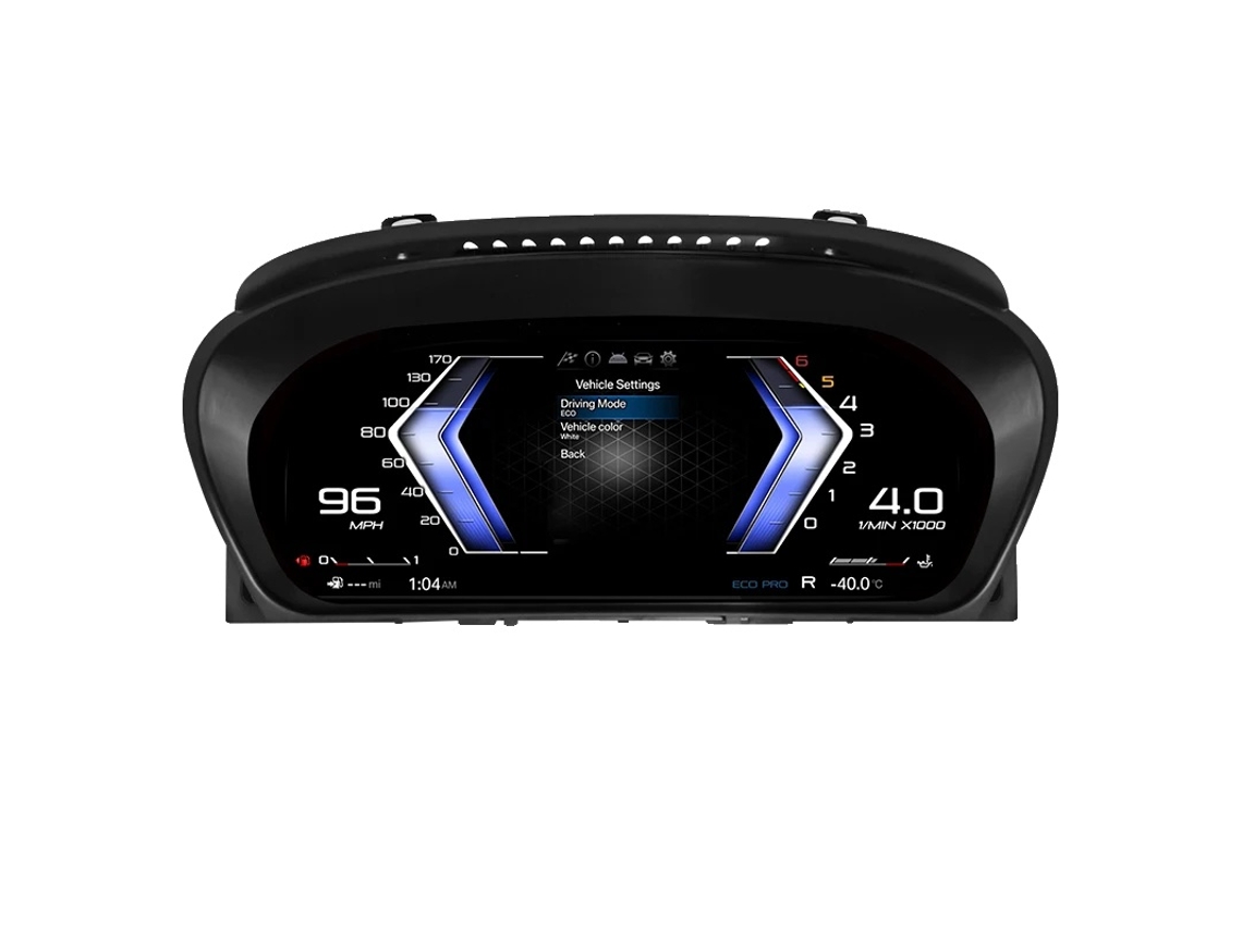 Painel Digital, Tela Led De 12,3 Polegadas, Interface De Usuário Personalizável, Com Carplay