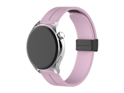 Bracelete Para Garmin Vívoactive 4 (22mm) Roxo Claro Cuich