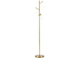 Luminária Chão 40w Soquete E27 3 Cúpulas Vidro 169cm VELTRIX