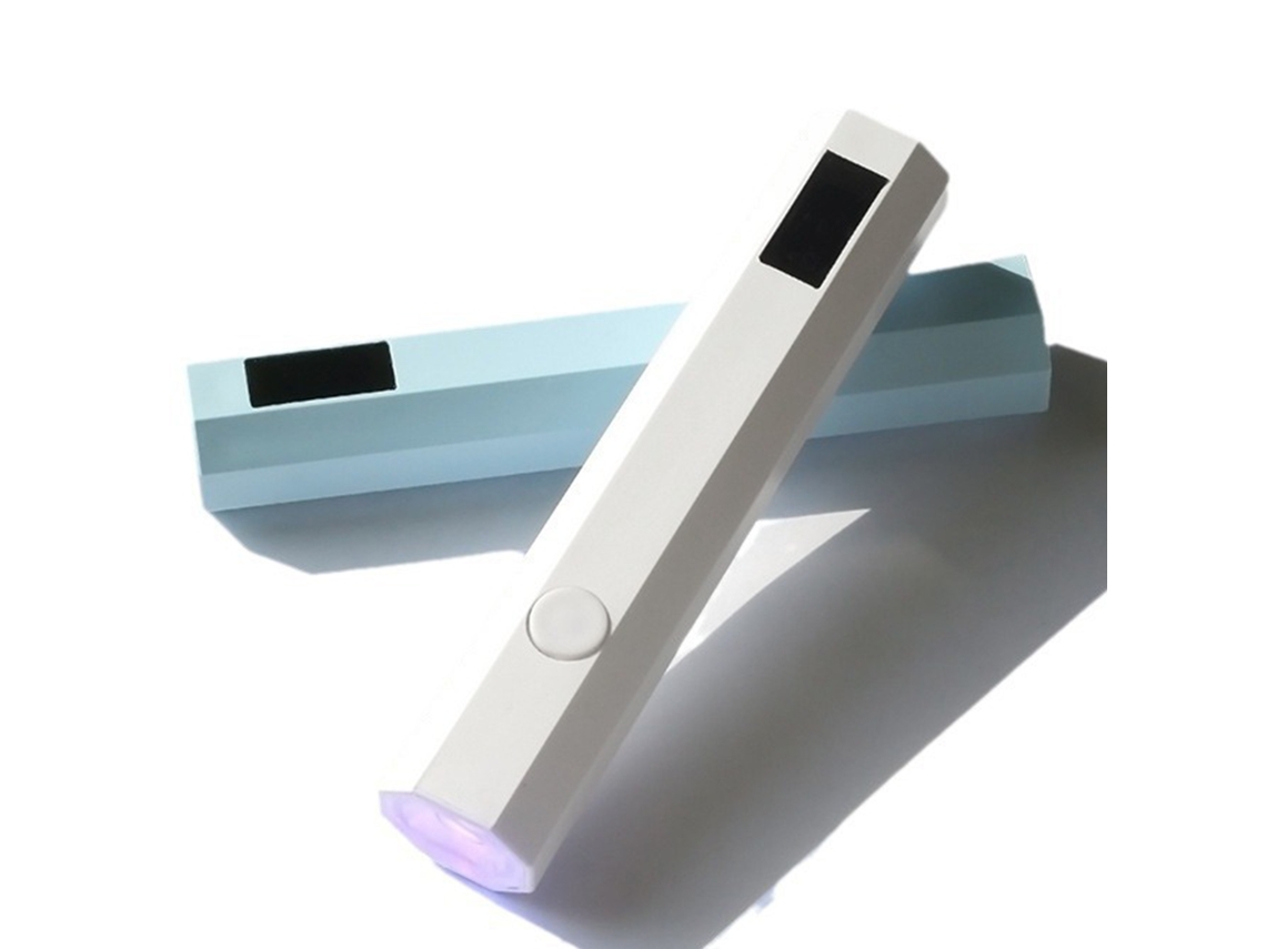 Lâmpada De Unha Portátil Com Display Lcd Lâmpada De Secagem De Unhas Recarregável Para Uso Em Casa