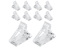 Nail Tips Clip Compatible With Quick Building Polygel Withms Clips Fin Ger Extension Uv Led Buil GOKOCO