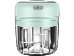 Mini Picador De Alho Elétrico, 250 Ml