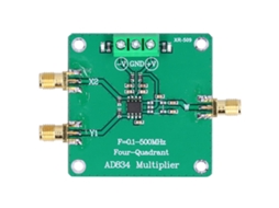 Módulo Misturador Rf Ad834 Multiplicador Analógico 4 Quadrantes 0.1 500mhz Peça Equipamento Teste Pcb