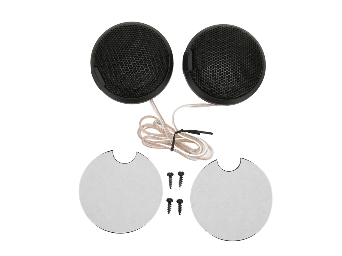 Mini tweeter de cúpula de 20 W y 105 Db para coche con pegatinas y tornillos, accesorio universal | S/MARCA