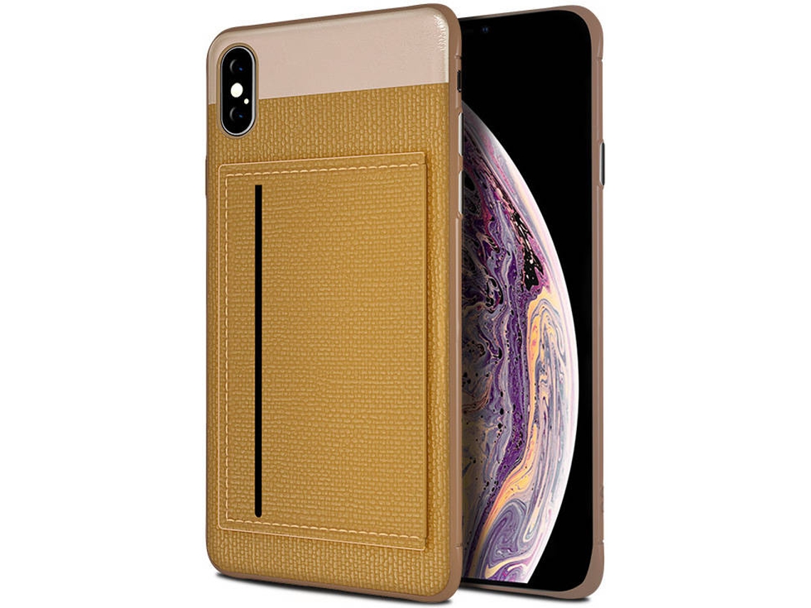Capa iPhone X, XS WISETONY Jinuoshuma-75 Dourado