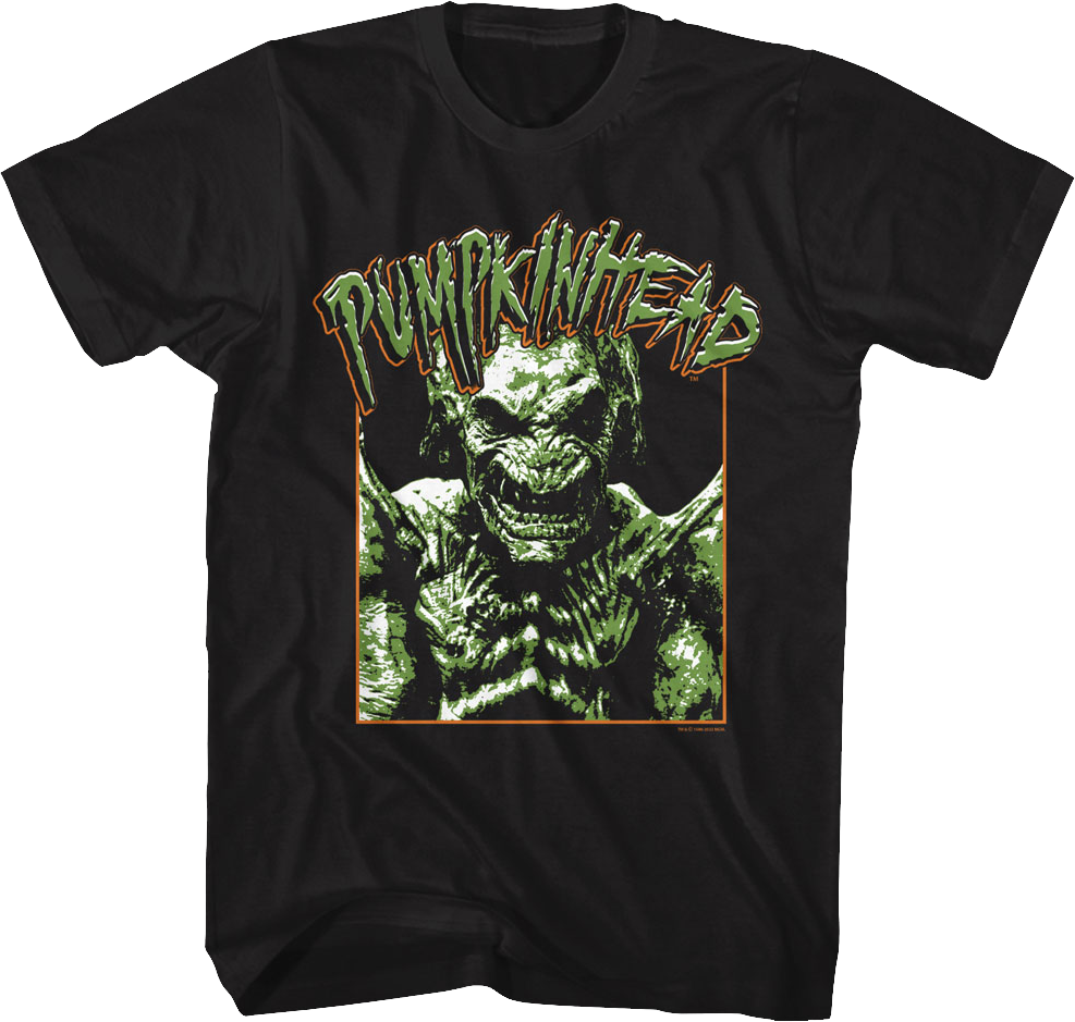 T-Shirt Unissexo DEEPSTONE Vintage Photo Pumpkinhead Preto Xxxl
