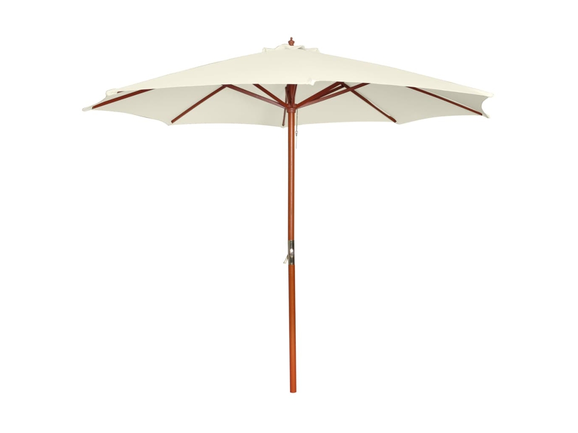Parasol, Parasols Vidaxl Branco Tecido (n/a)