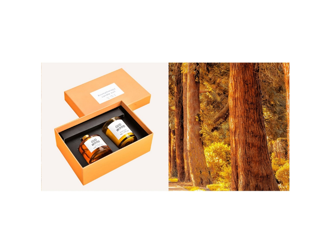 Velas Aromáticas De Cera De Soja Sem Fumaça Fresca