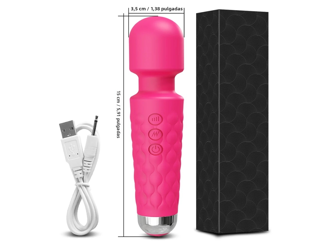 Mini Estimulador Clitoriano Com 20 Modos
