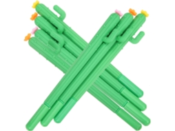 Jojofuny Canetas De Gel Criativas Em Formato Cacto Para Decoração