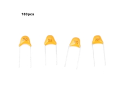 Kit De 180 Capacitores Monolíticos 20pf~1uf 50v 18 Tipos 5.08mm Paso De Pinos