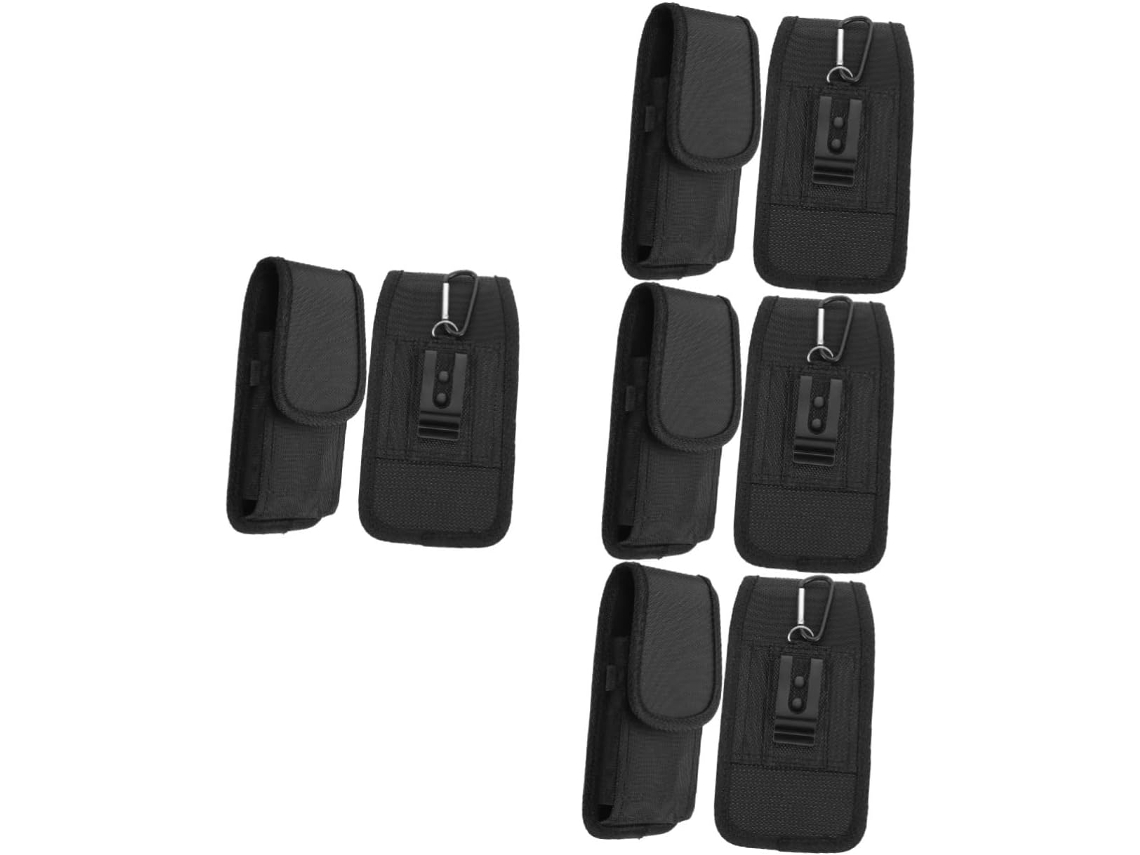 Conjunto De 4 Bolsas Para Celular Para Trilhas Com Clipe De Cinto Compacto Para Atividades Ao Ar Livre
