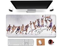 Tapete Gamer Kobe Bryant Antiderrapante Bureaumat Pc 800x300x3mm Dureforward