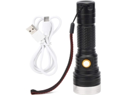 Lanterna Led Recarregável Usb Super Brilhante À Prova D'Água NEVEANCE