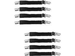 Conjunto De 8 Prendedores Elásticos Para Lençóis, Prendedores Para Capas De Colchão