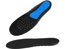Palmilhas Esportivas Masculinas Em Pu, Com Suporte Para O Arco Do Pé E Alívio Da Pressão Fascite Plantar, Respiráveis E