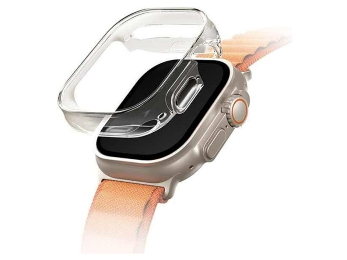 Capa Uniq Gorde para Apple Watch Ultra 49 mm transparente e fácil de instalar