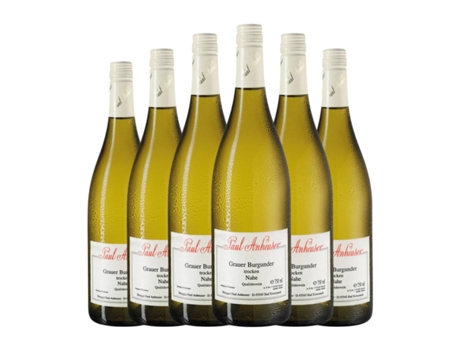 Vinho branco PAUL ANHEUSER Pinot Cinza Seco Nahe (0.75 L - 6 Unidades)
