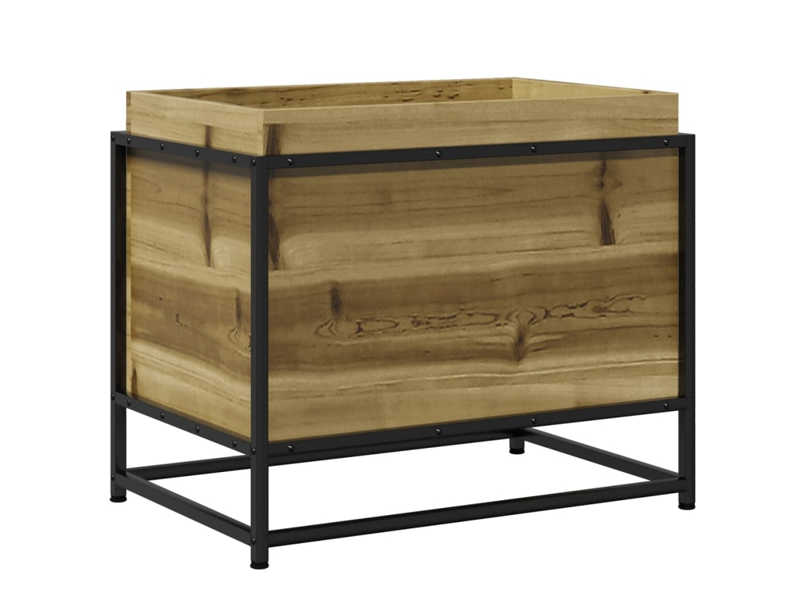 Garden Planter, Garden Planters Vidaxl Marrom Madeira De Pinho Impregnada (60 X 40 X 50 Cm)