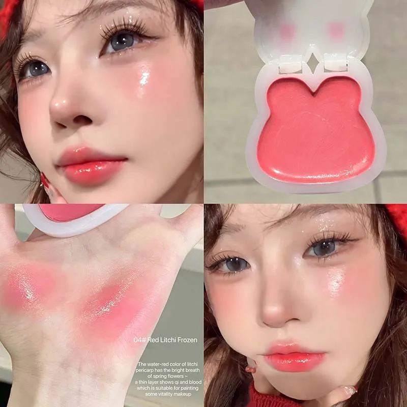 Creme Hidratante Iluminador White Rabbit, Creme Blush Hidratante Transparente