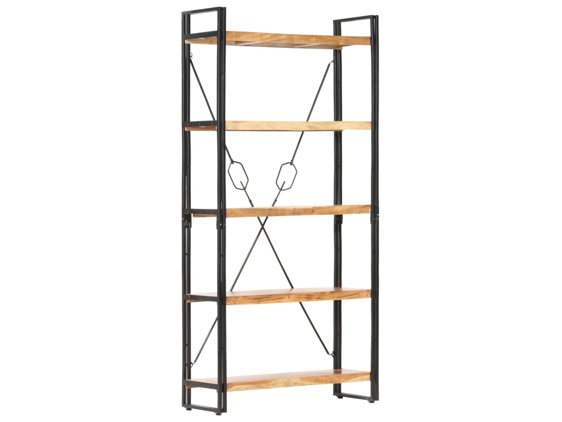 Bookcase, Bookcases Vidaxl Marrom Madeira (90 X 30 X 180 Cm)