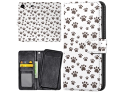 Capa Carteira Para Iphone 17 Air Com Estampa De Pata