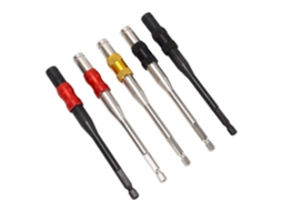 Suporte giratório para bits CHABERLU, 145mm, encaixe 1/4